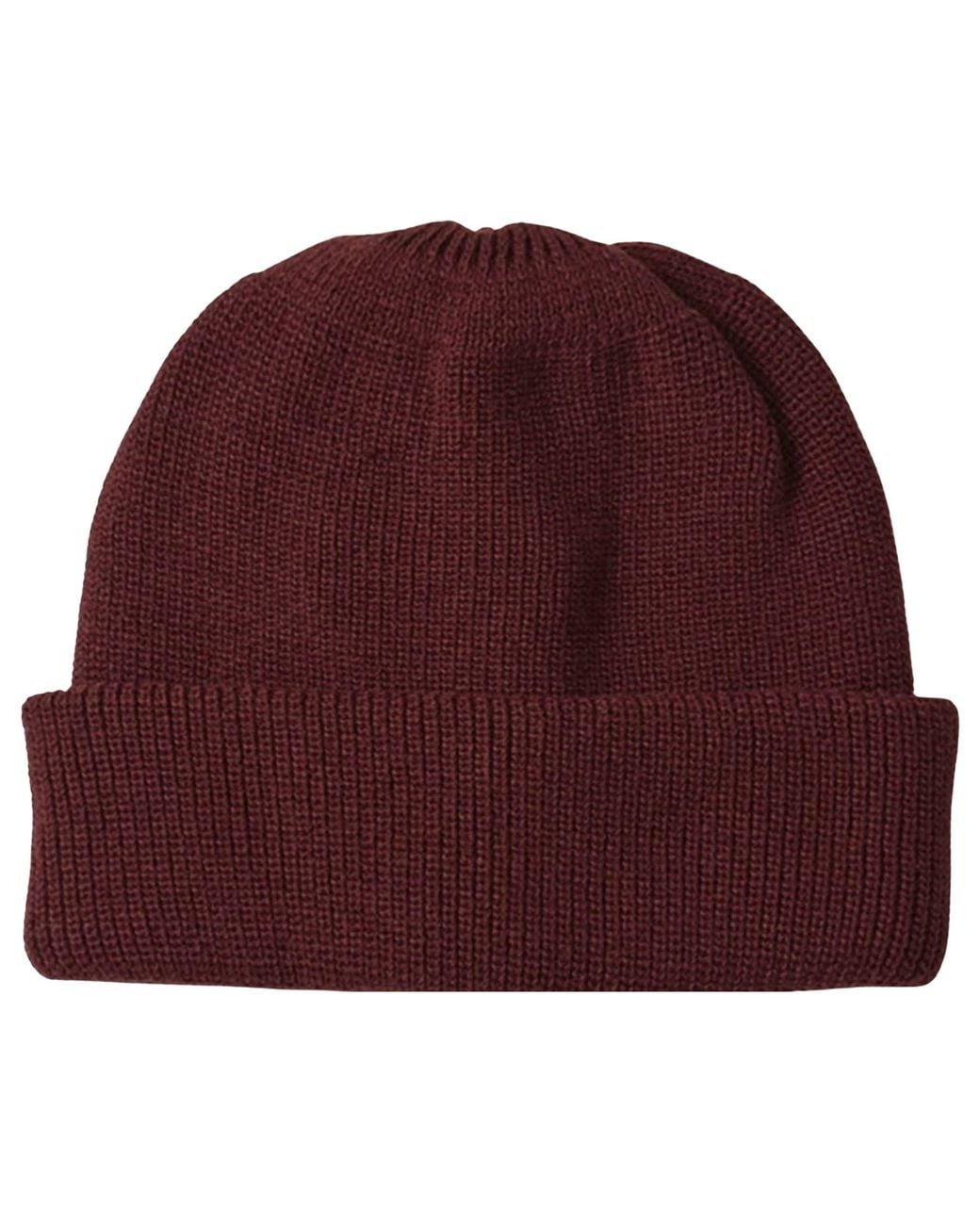 RoToTo Socks Purple Bulky Watch Cap Beanie for men