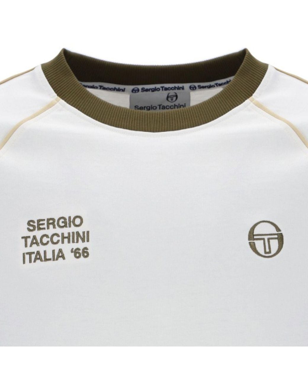 Sergio Tacchini White Ghibli Davis T-Shirt for men