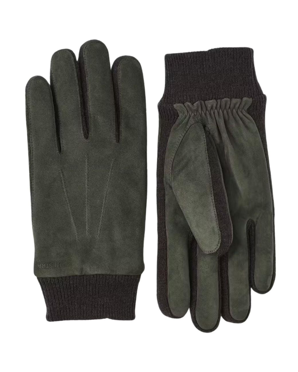 Hestra Green Geoffrey Gloves for men