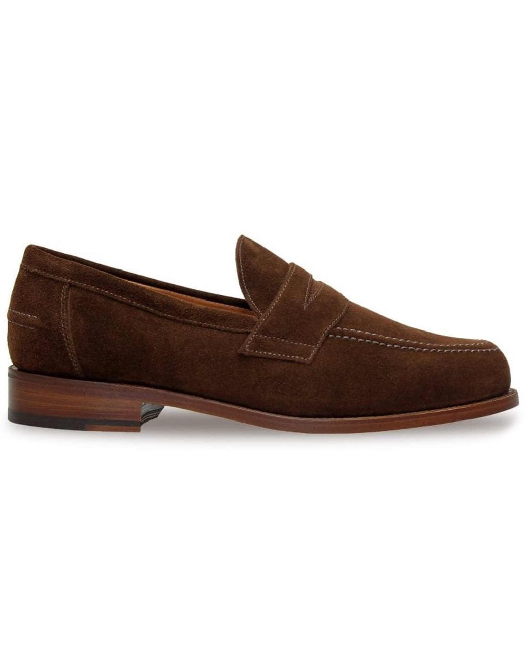 Sanders Brown Aldwych Penny Loafers for men