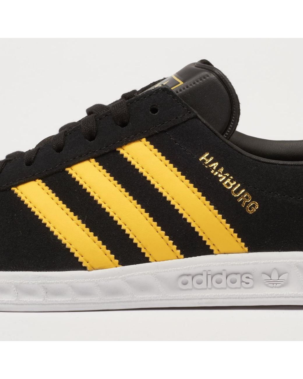 adidas Originals Hamburg - Black & Yellow for Men | Lyst Australia