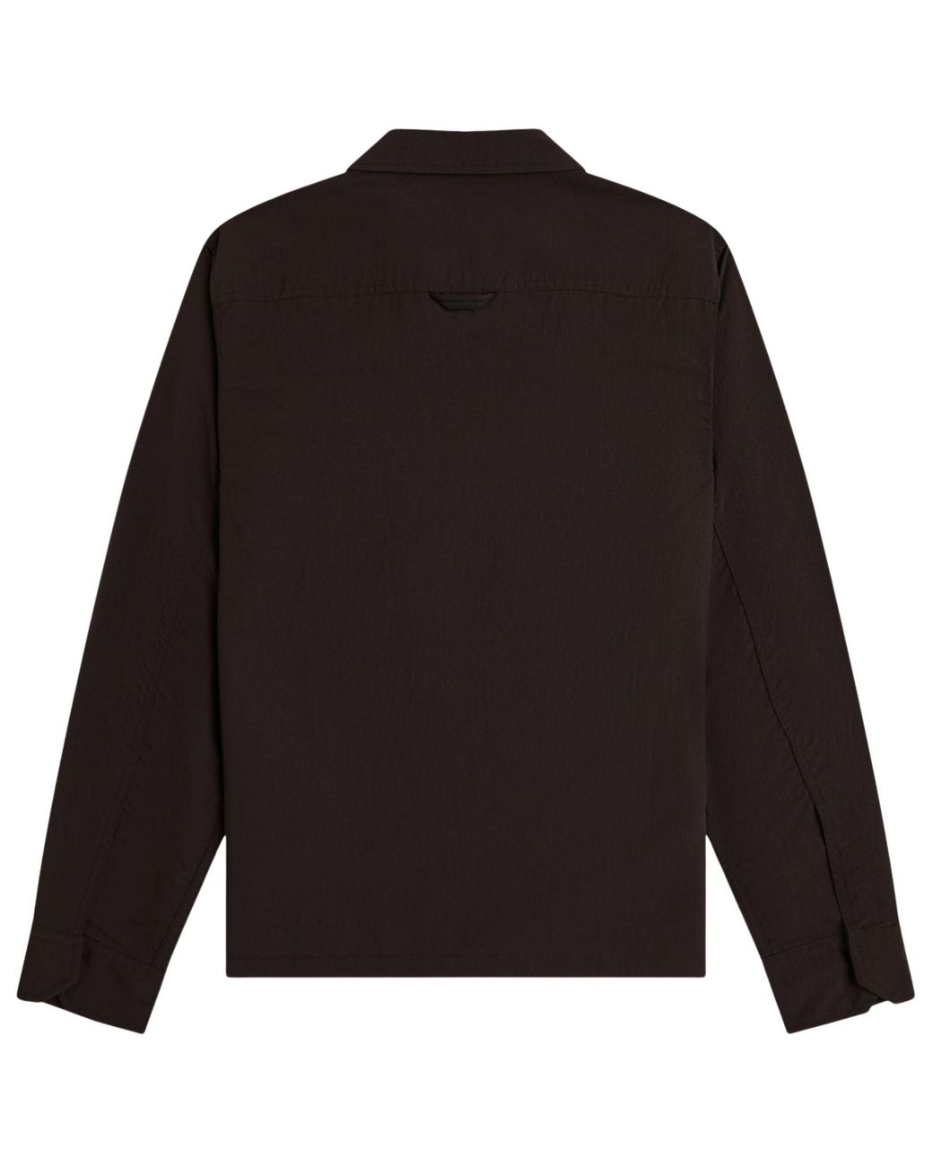 Fred Perry Black Ripstop Pocket Overshirt for men