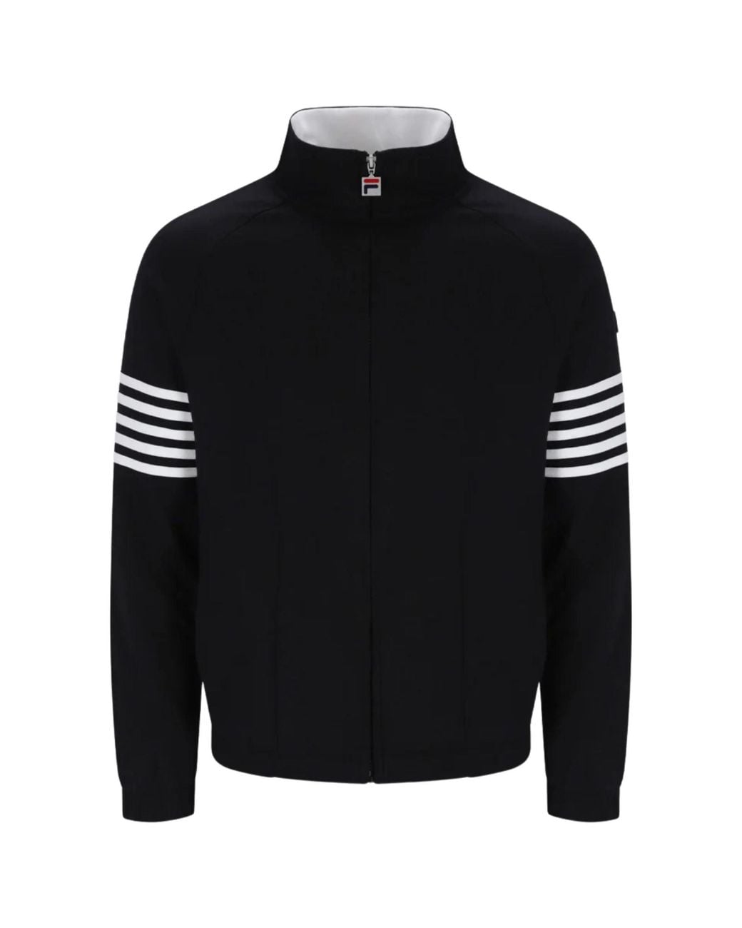 Fila Black Patrice Cut And Sew Jacket for men