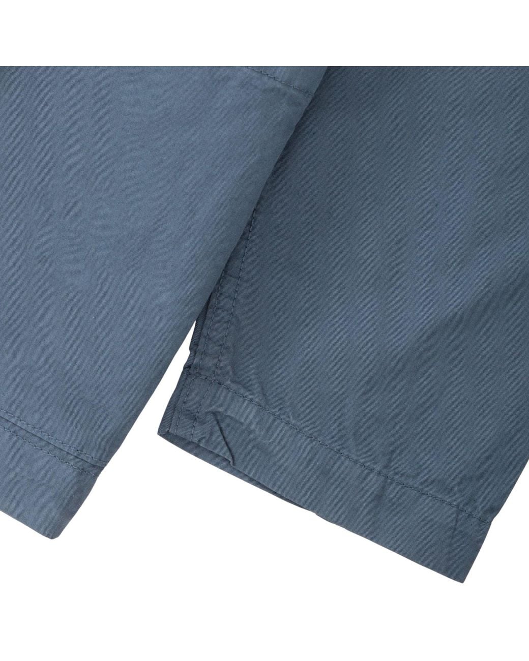 Service Works Blue Tech Twill Easy Chef Shirt for men