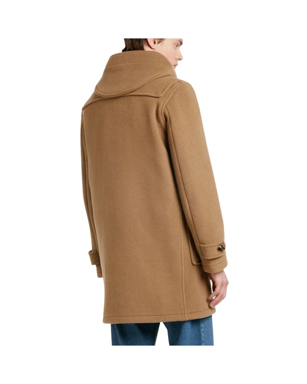 Gloverall Natural Morris Duffle Coat for men
