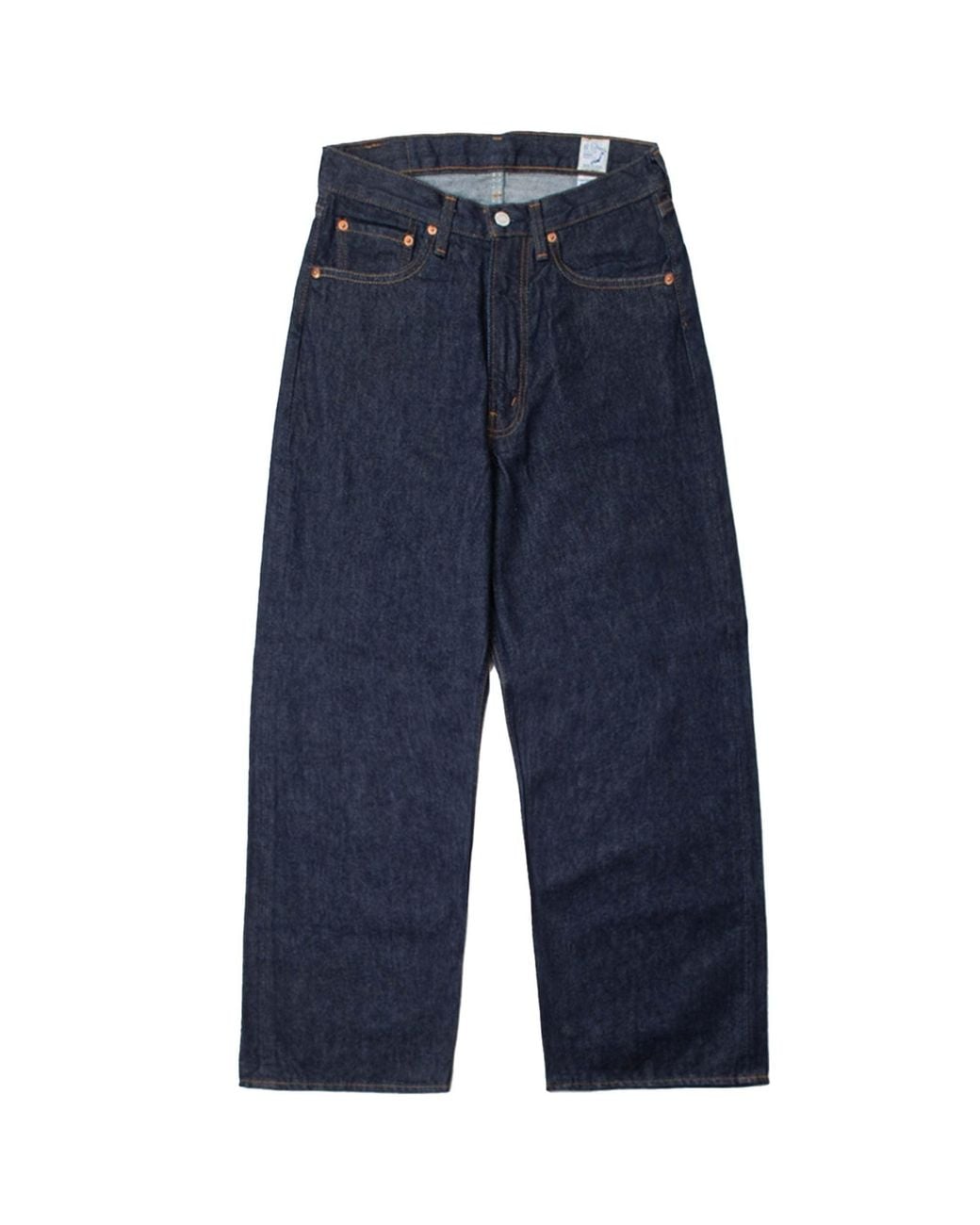 Orslow Blue 100 Super Dad Fit Denim Jeans for men