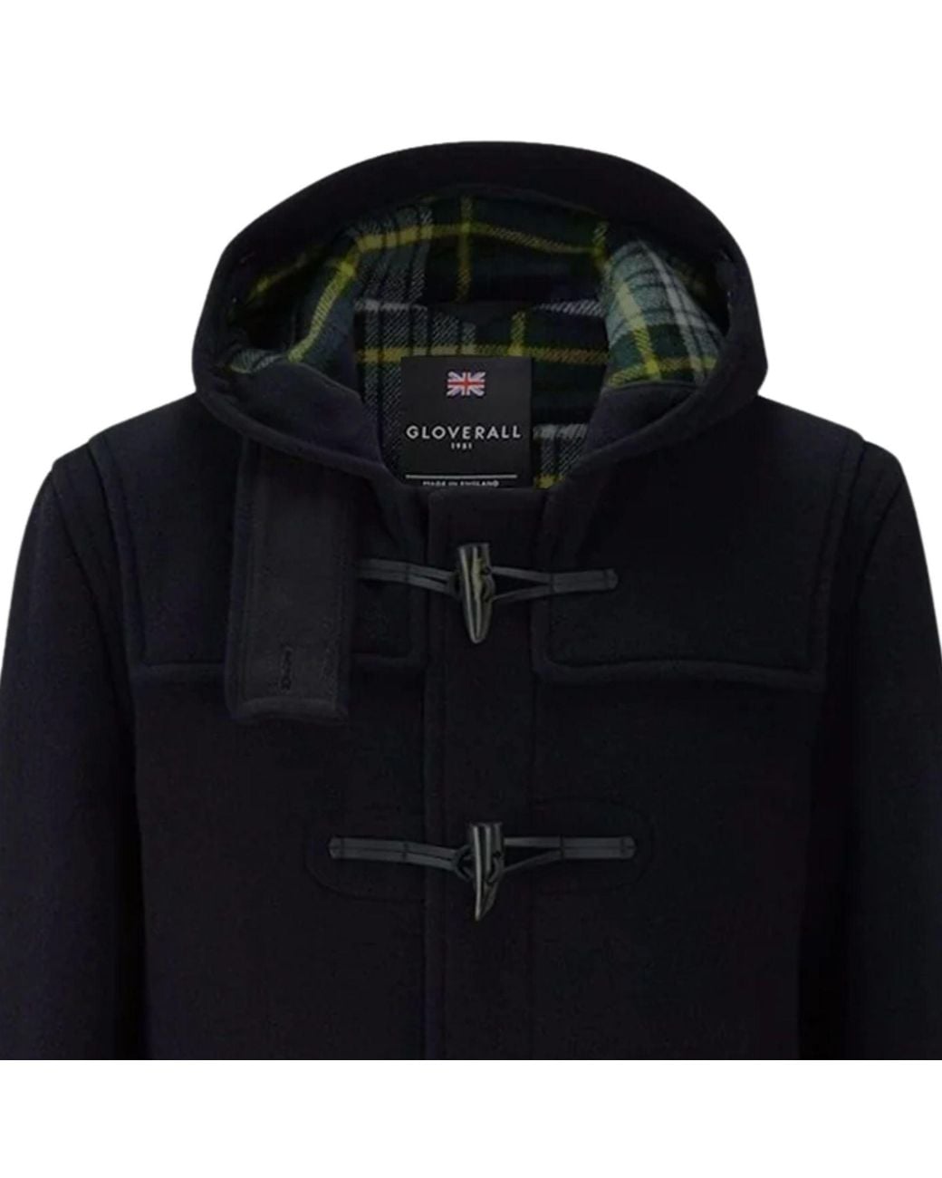 Gloverall Black Morris Duffel Coat for men