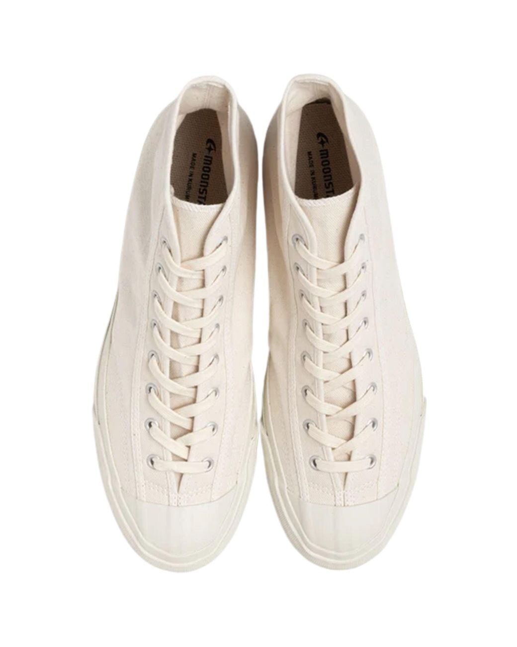 Moonstar White Gym Classic Hi Trainers for men