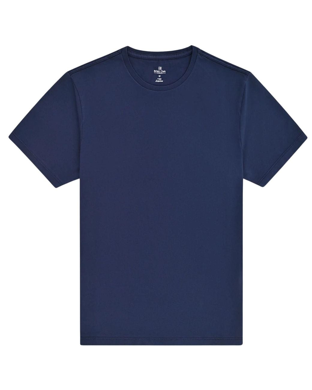 Stuarts London Blue Brian Oak Pure Supima Cotton T-Shirt for men
