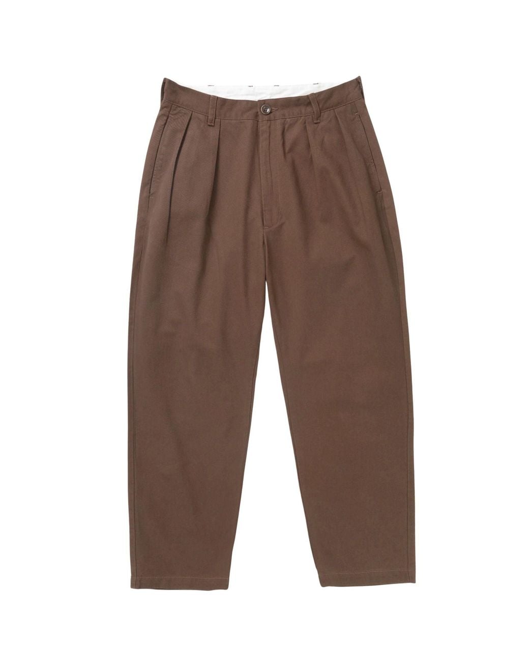 Service Works Brown Twill Part Timer Pant for men