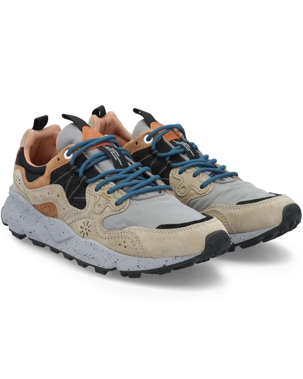 Flower Mountain Blue Yamano 3 Trainers for men