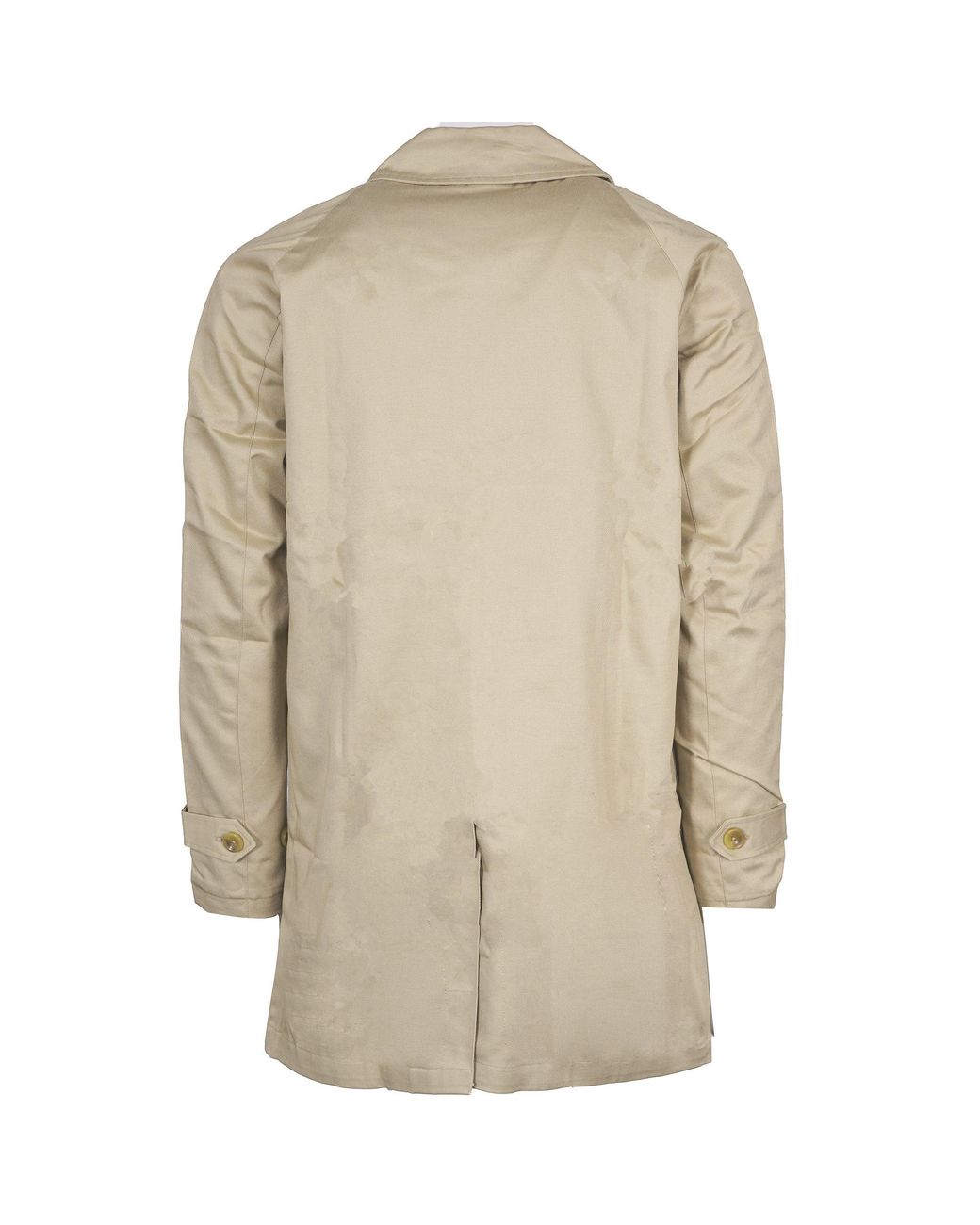 real hoxton Natural Mac Coat for men
