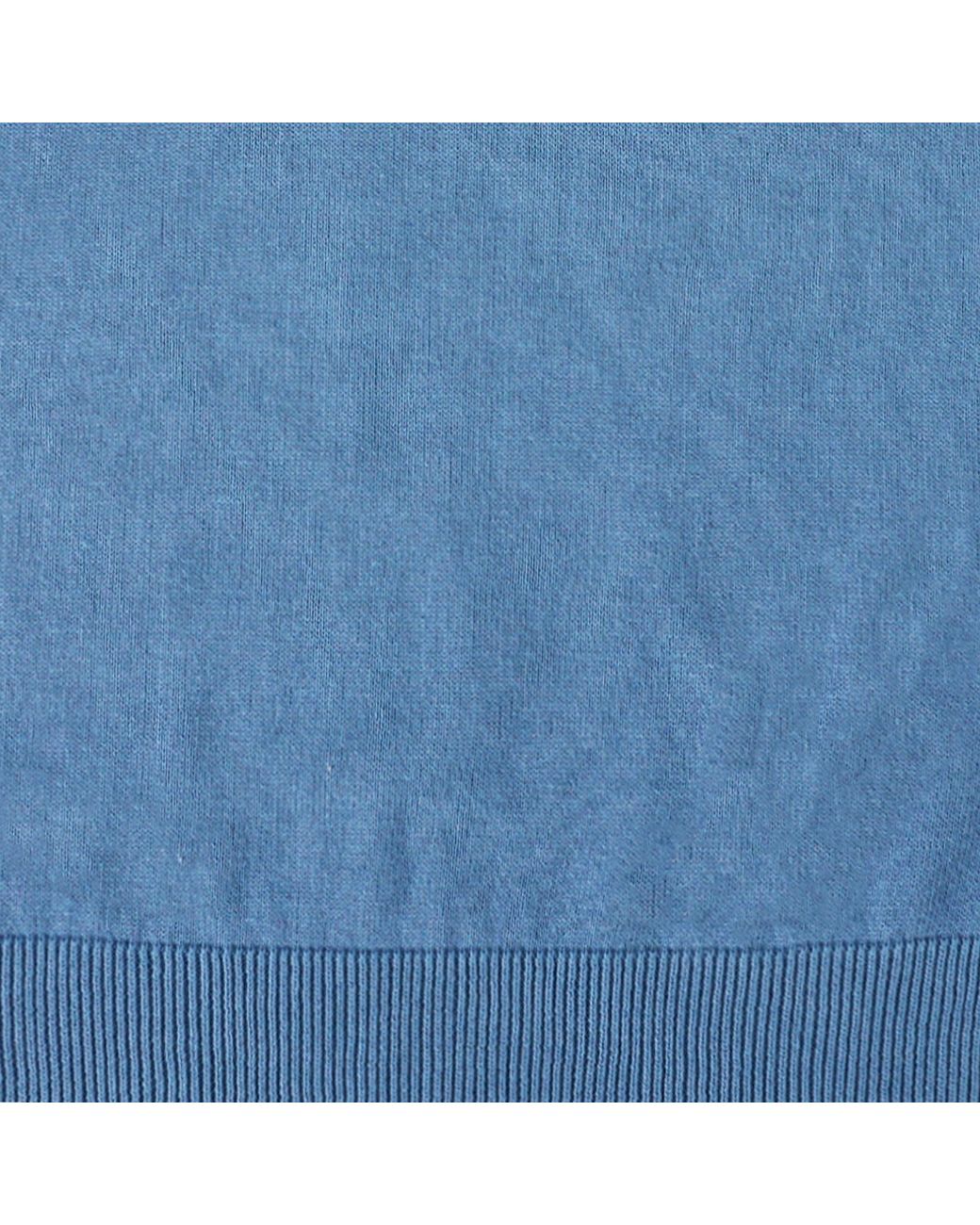 Pittari Blue Short Sleeve Polo Tipping for men