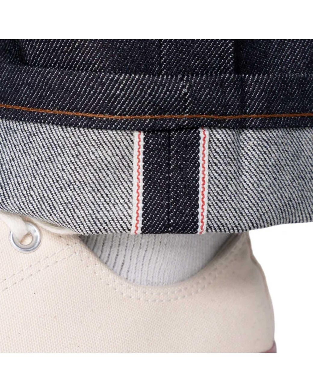 Naked & Famous Black True Guy Stretch Selvedge for men