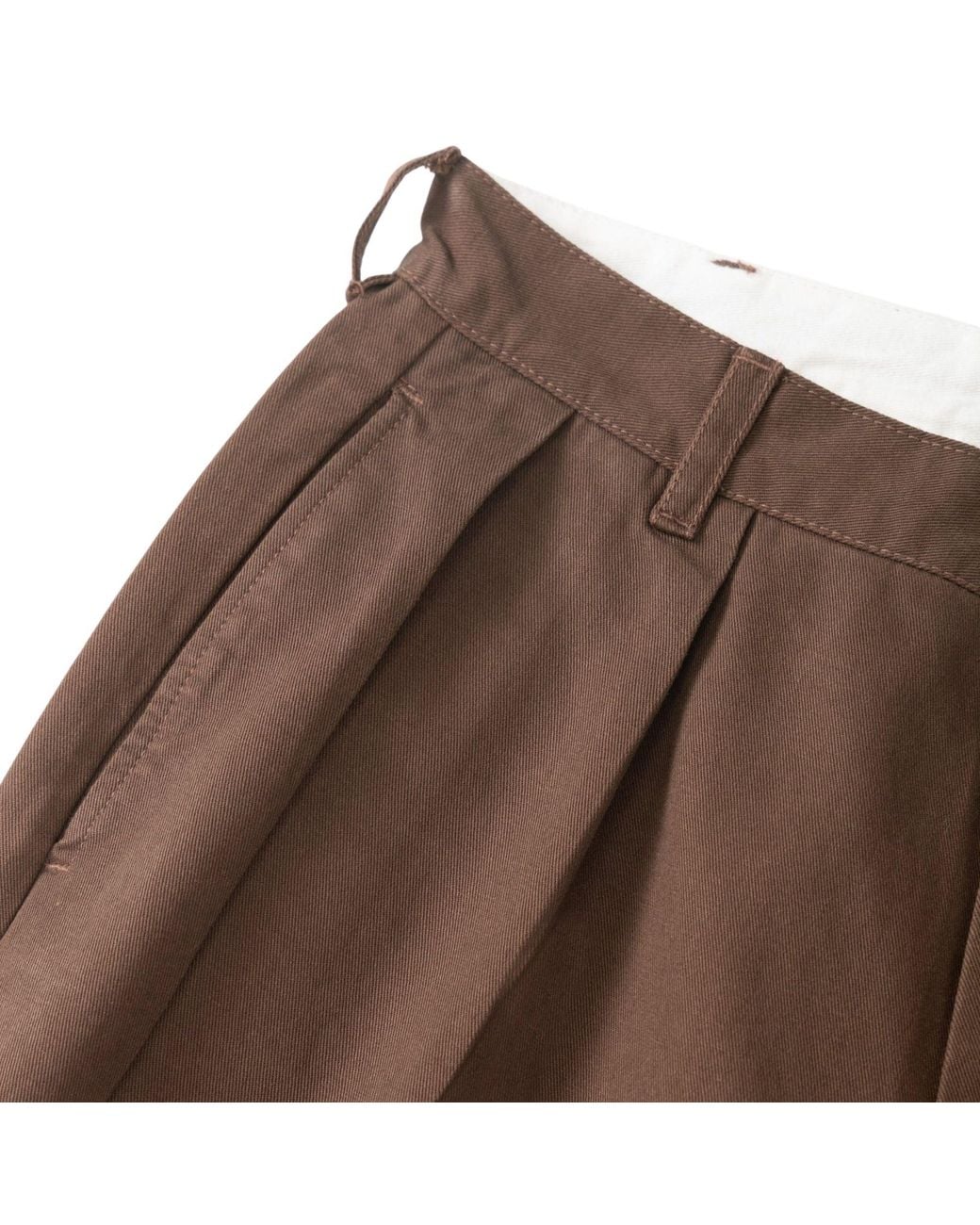 Service Works Brown Twill Part Timer Pant for men