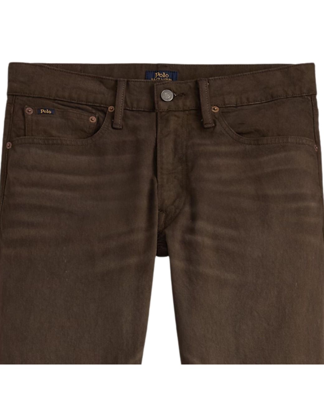 Polo Ralph Lauren Brown Sullivan Slim Polo Pony Stretch Jean for men