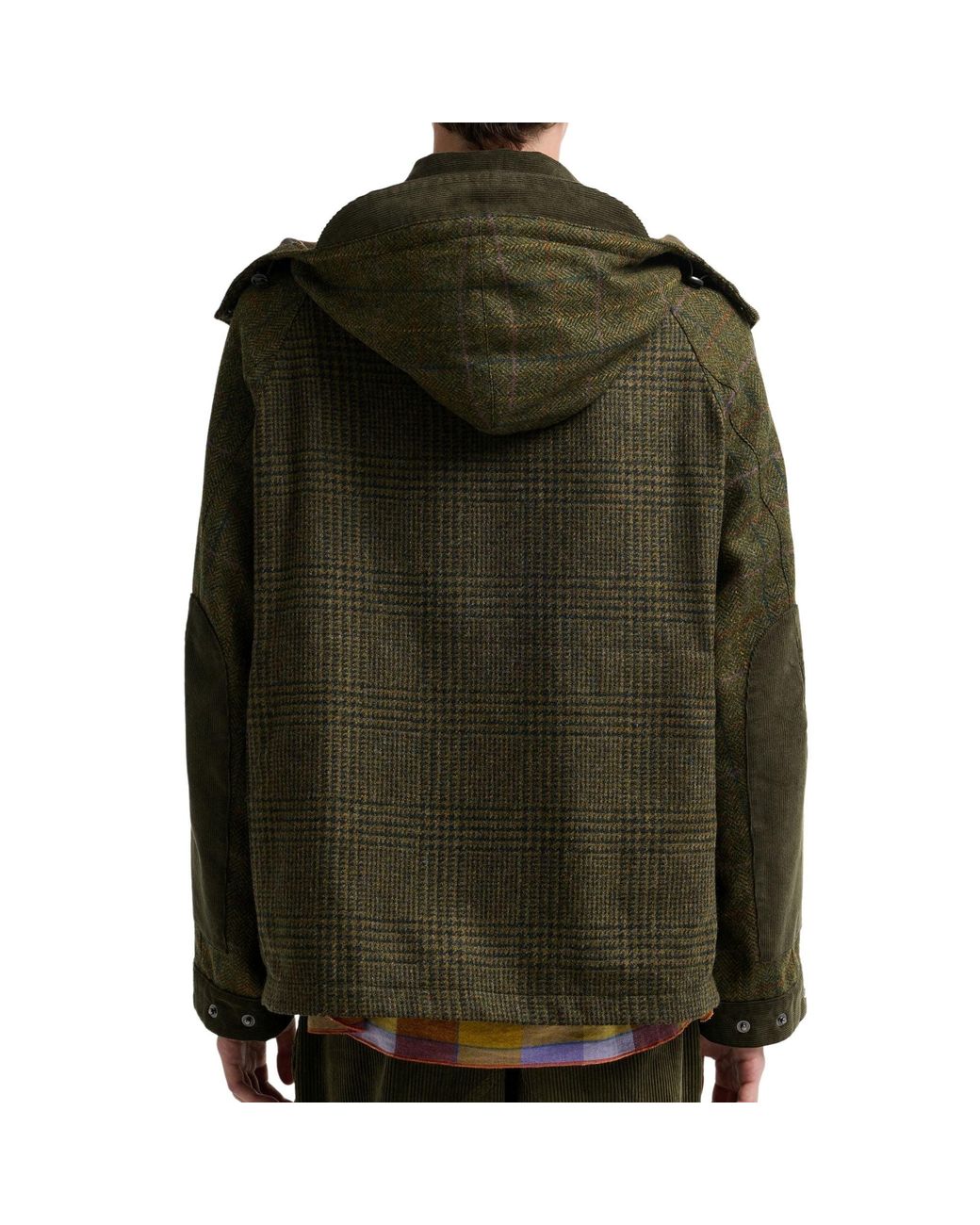 Barbour X Norbit Green Wool Jacket for men