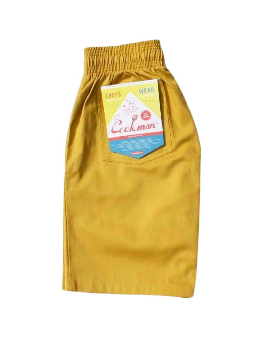 Cookman Yellow Chef Shorts for men