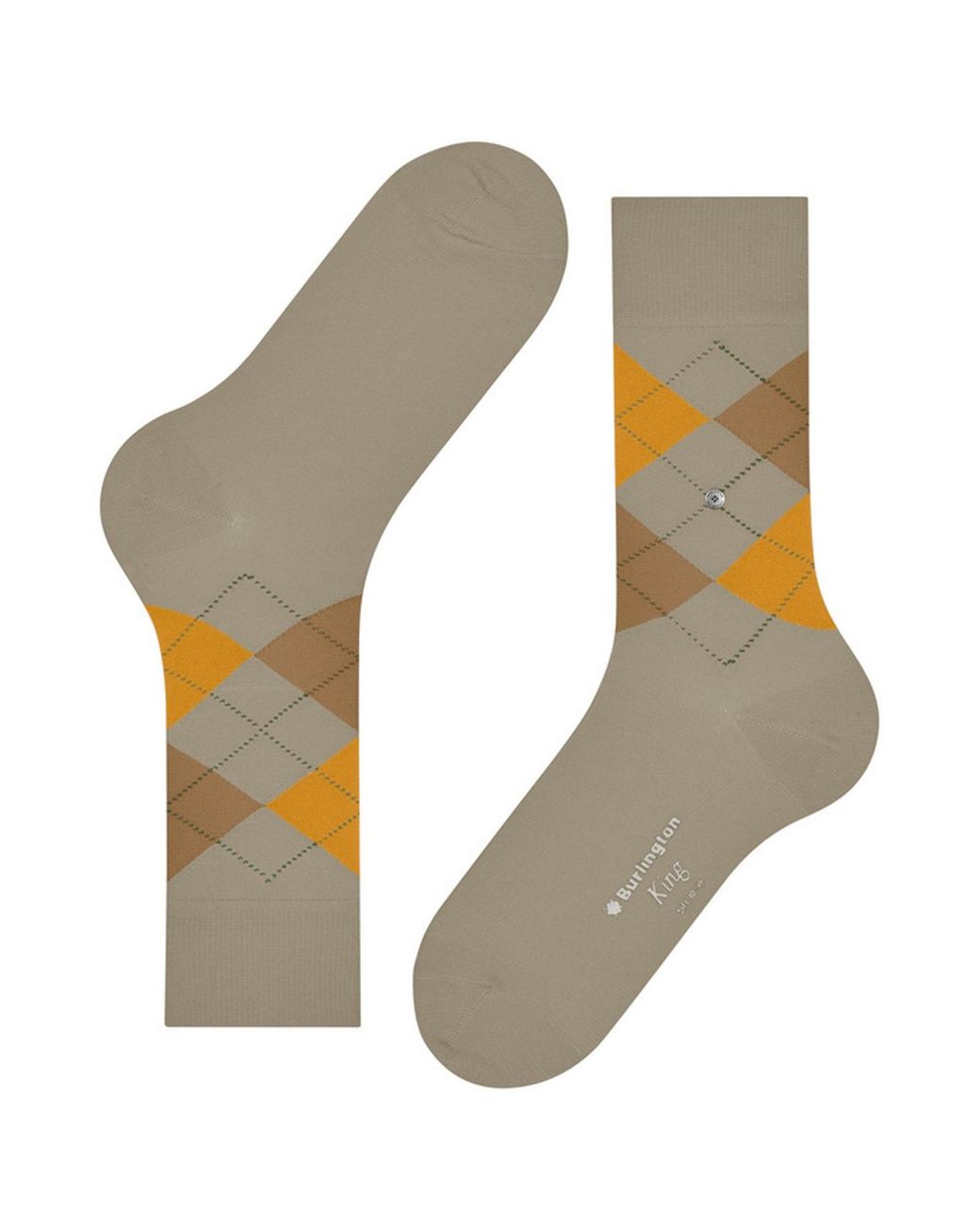 Burlington Gray King Socks for men