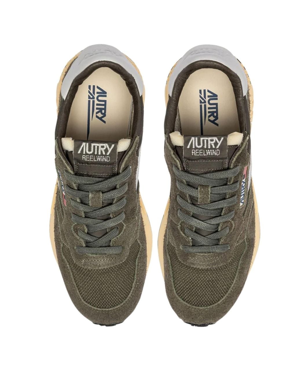 Autry Gray Reelwind Low Sneakers for men