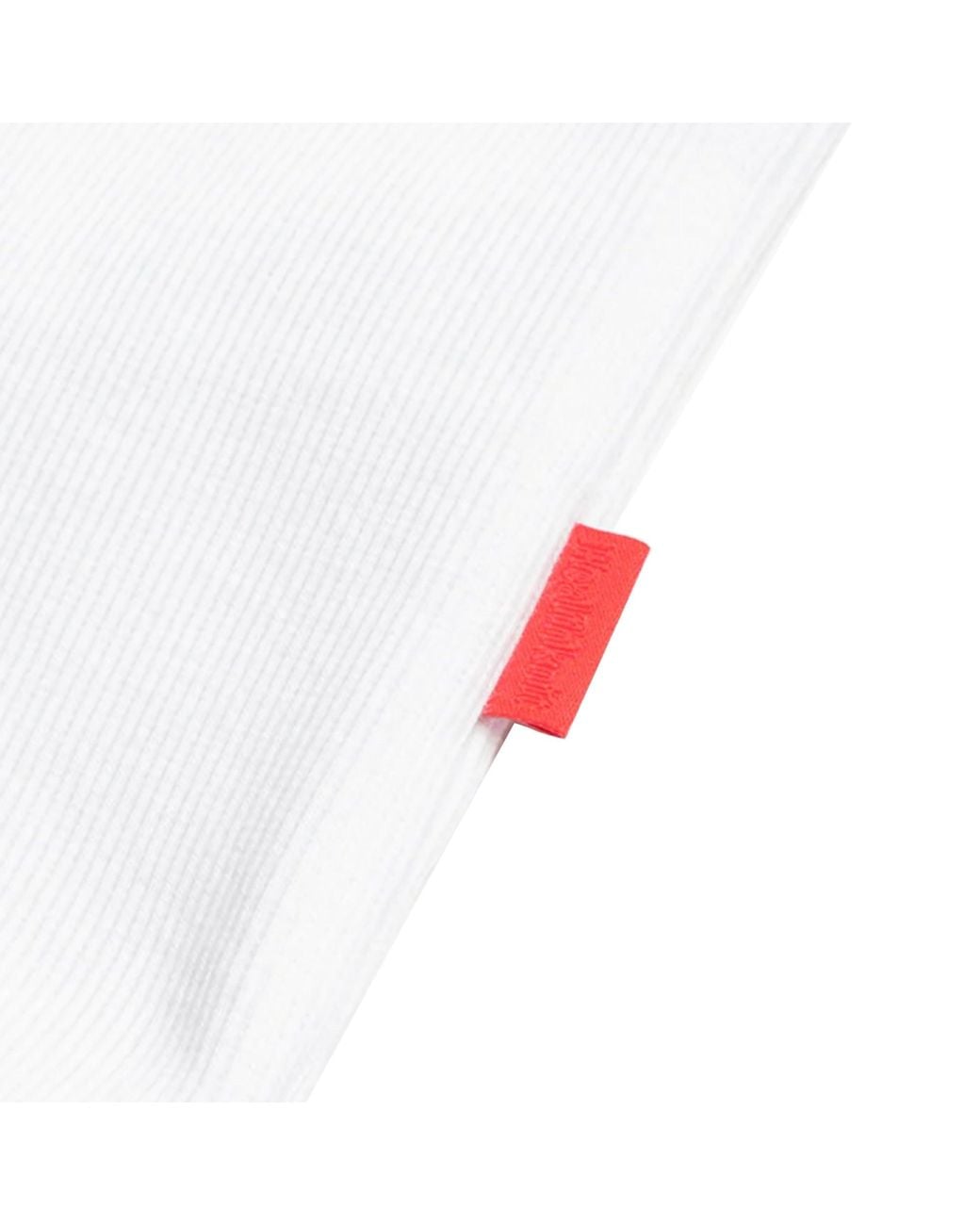 Healthknit White Heavyweight Rib Crew T-Shirt for men
