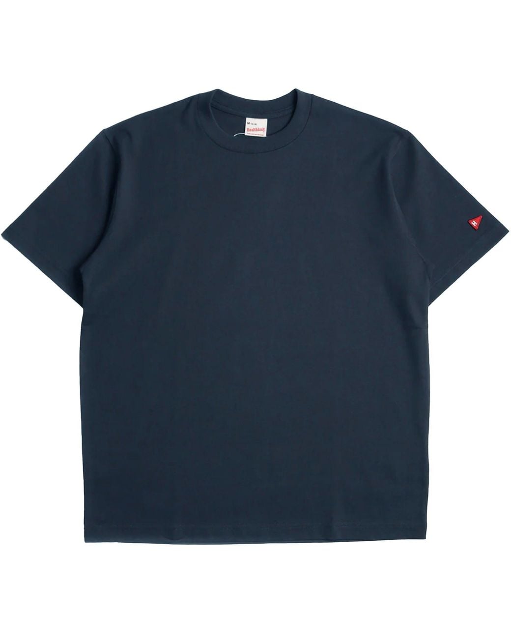 Healthknit Blue Open-End Dry Jersey Crewneck T-Shirt for men