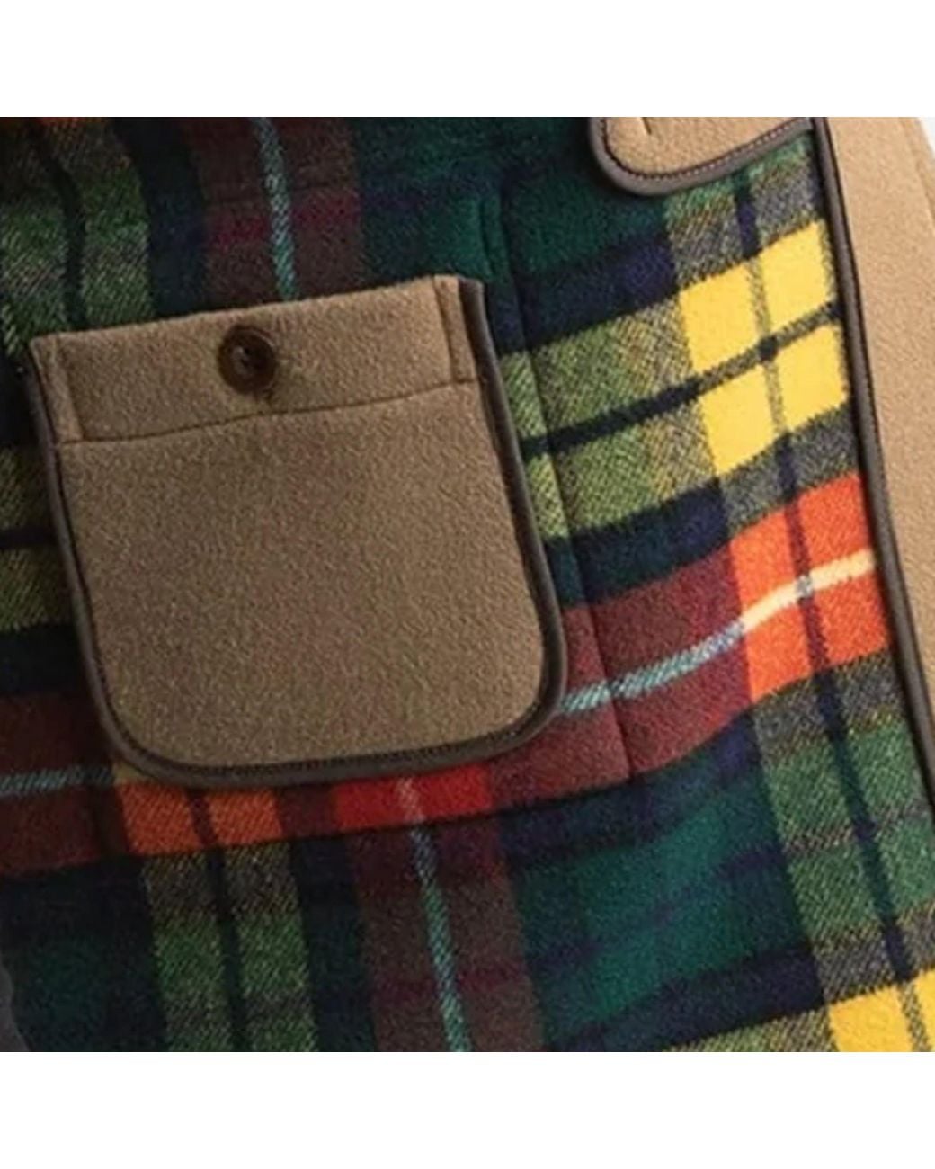 Gloverall Natural Morris Duffle Coat for men