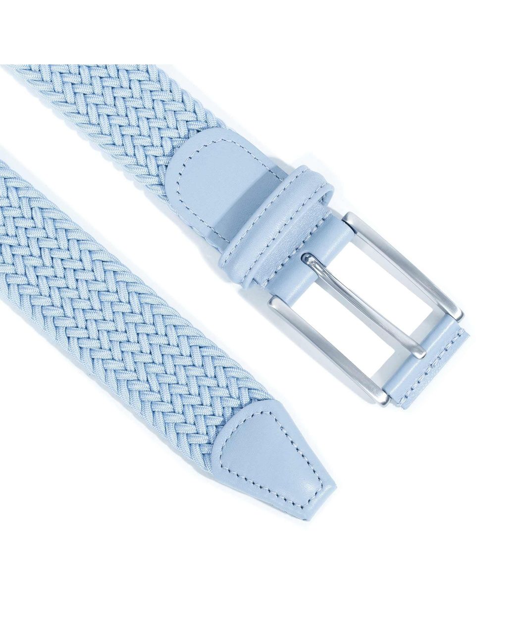 Andersons Blue Woven Belt for men