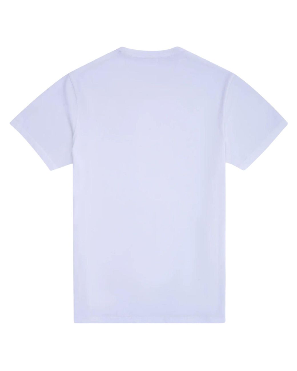 Stuarts London White Brian Oak Pure Supima Cotton T-Shirt for men