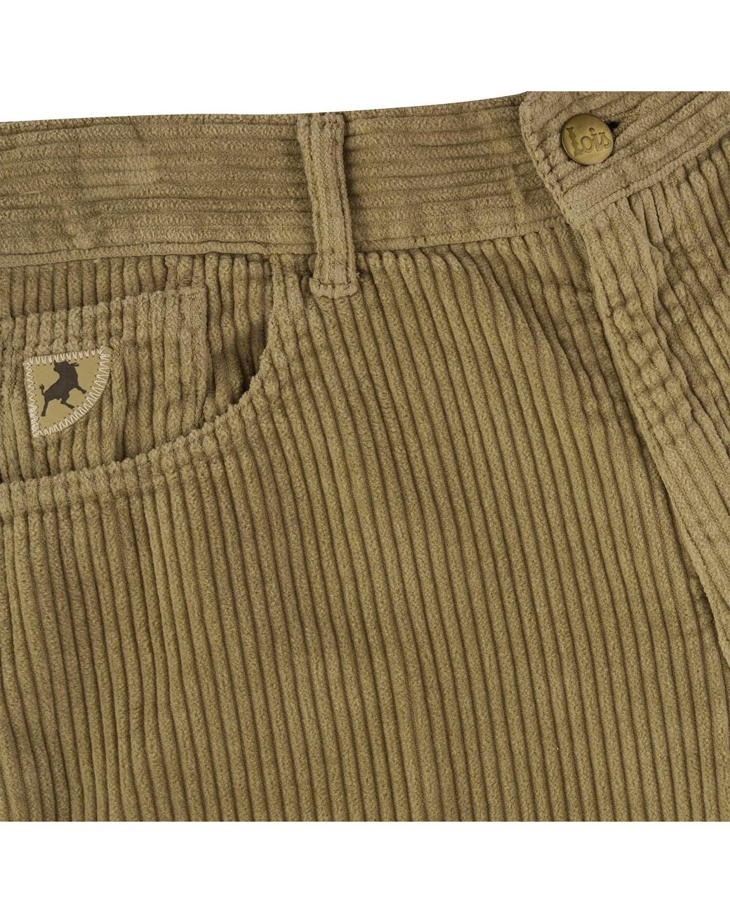 Lois Green Pepe Jumbo Corduroy Shorts for men