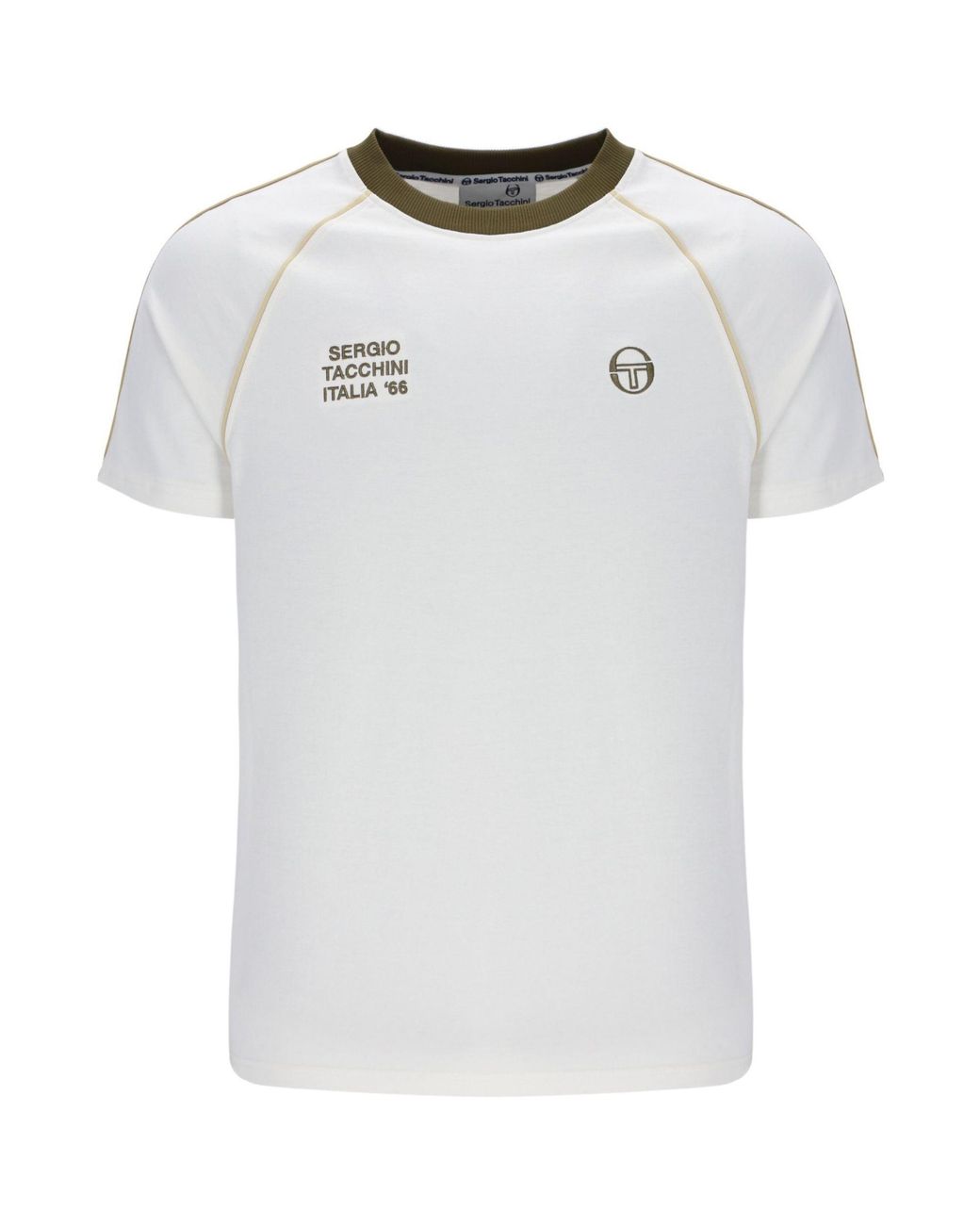 Sergio Tacchini White Ghibli Davis T-Shirt for men