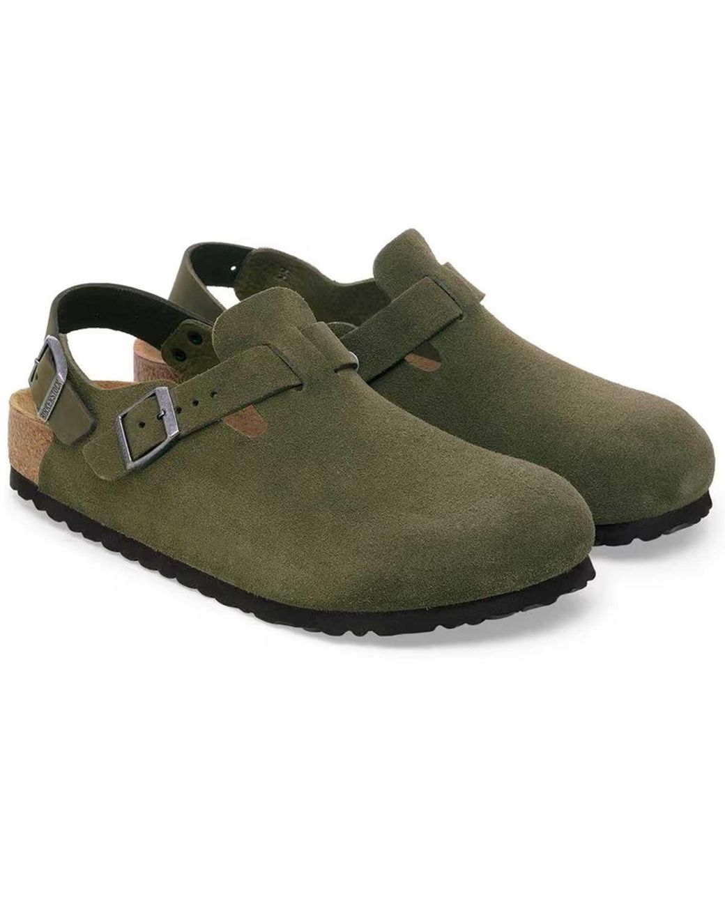 Birkenstock Green Tokio Ii Suede for men