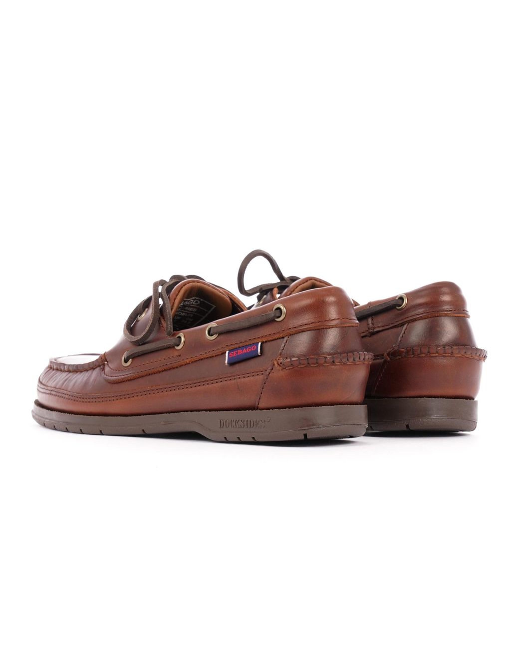 sebago ketch leather boat shoes