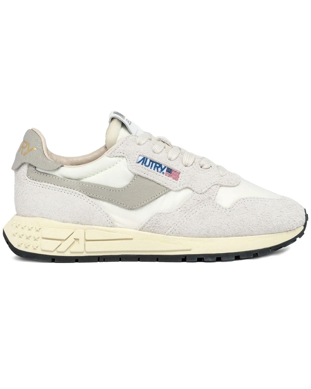 Autry White Reelwind Low Sneaker for men