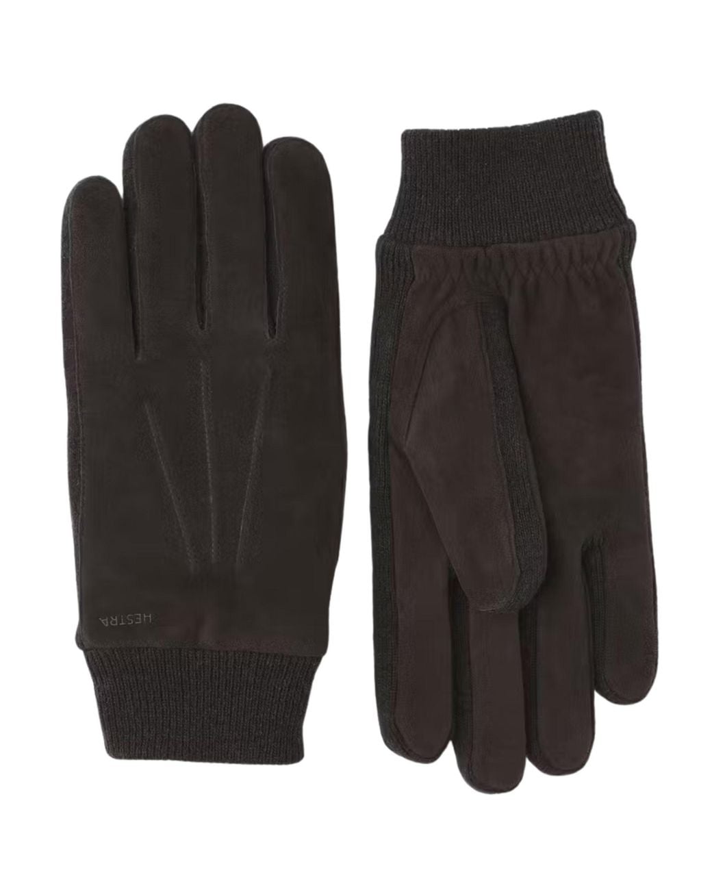 Hestra Black Geoffrey Gloves for men
