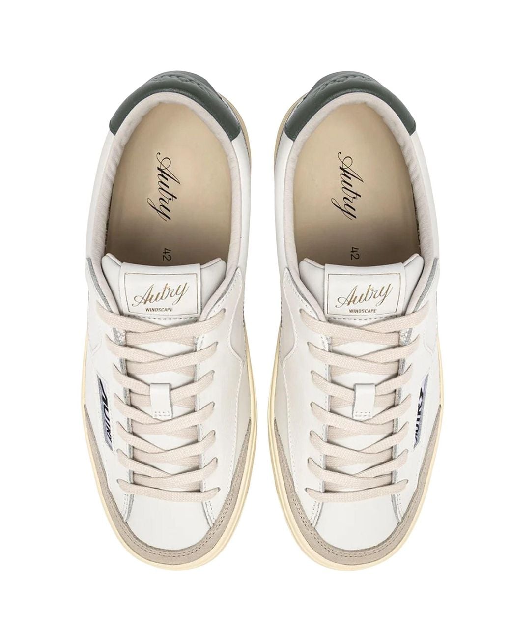 Autry White Windscape Low Sneakers for men