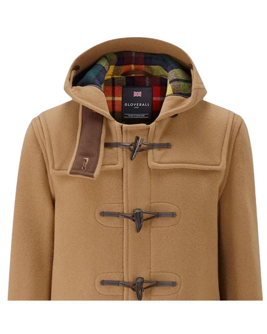 Gloverall Natural Morris Duffle Coat for men