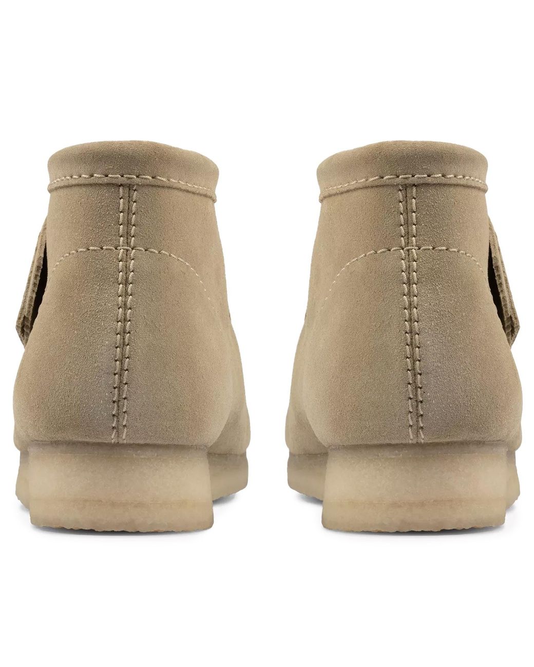Clarks Natural Wallabee Boot Suede for men