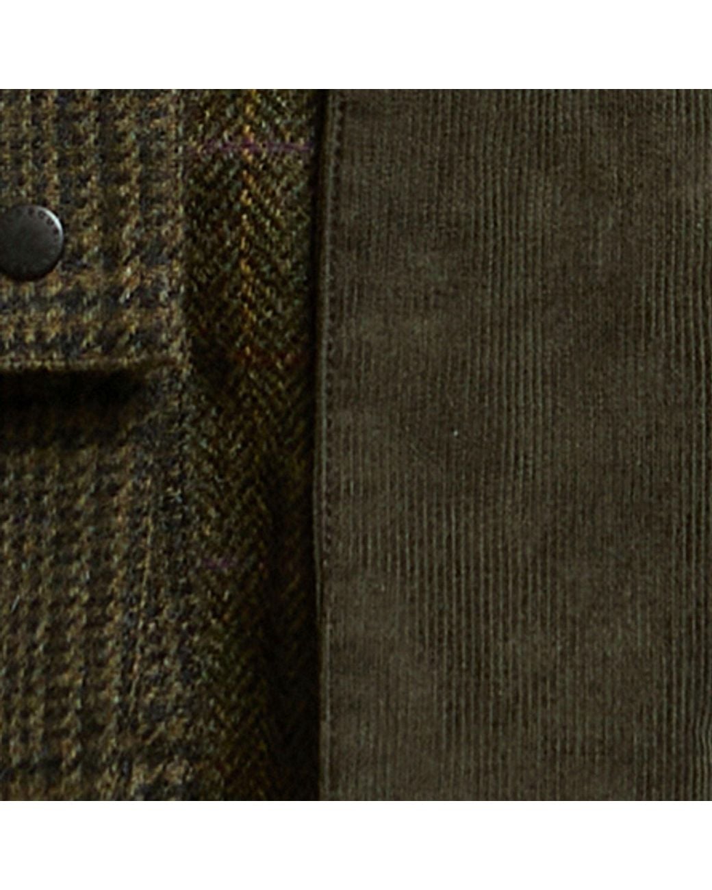 Barbour X Norbit Green Wool Jacket for men