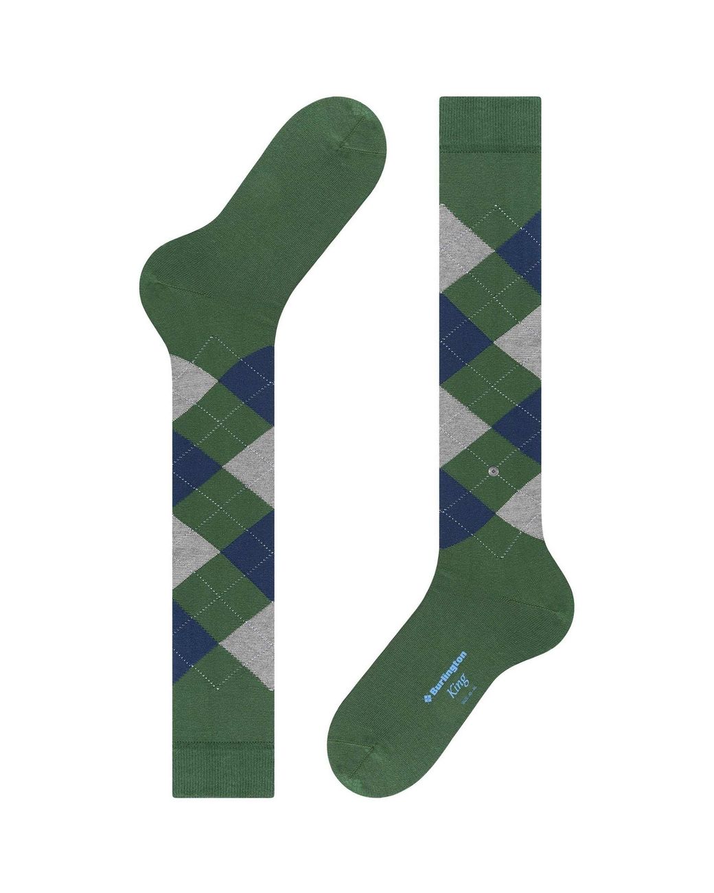 Burlington Green King Socks for men