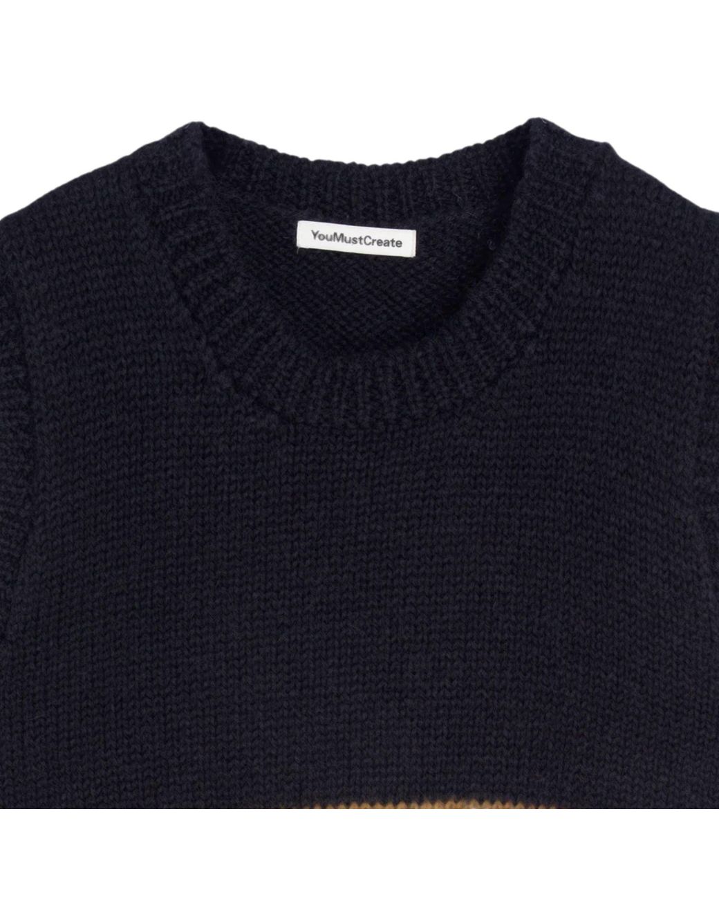 YMC Blue Coda Knit Vest for men