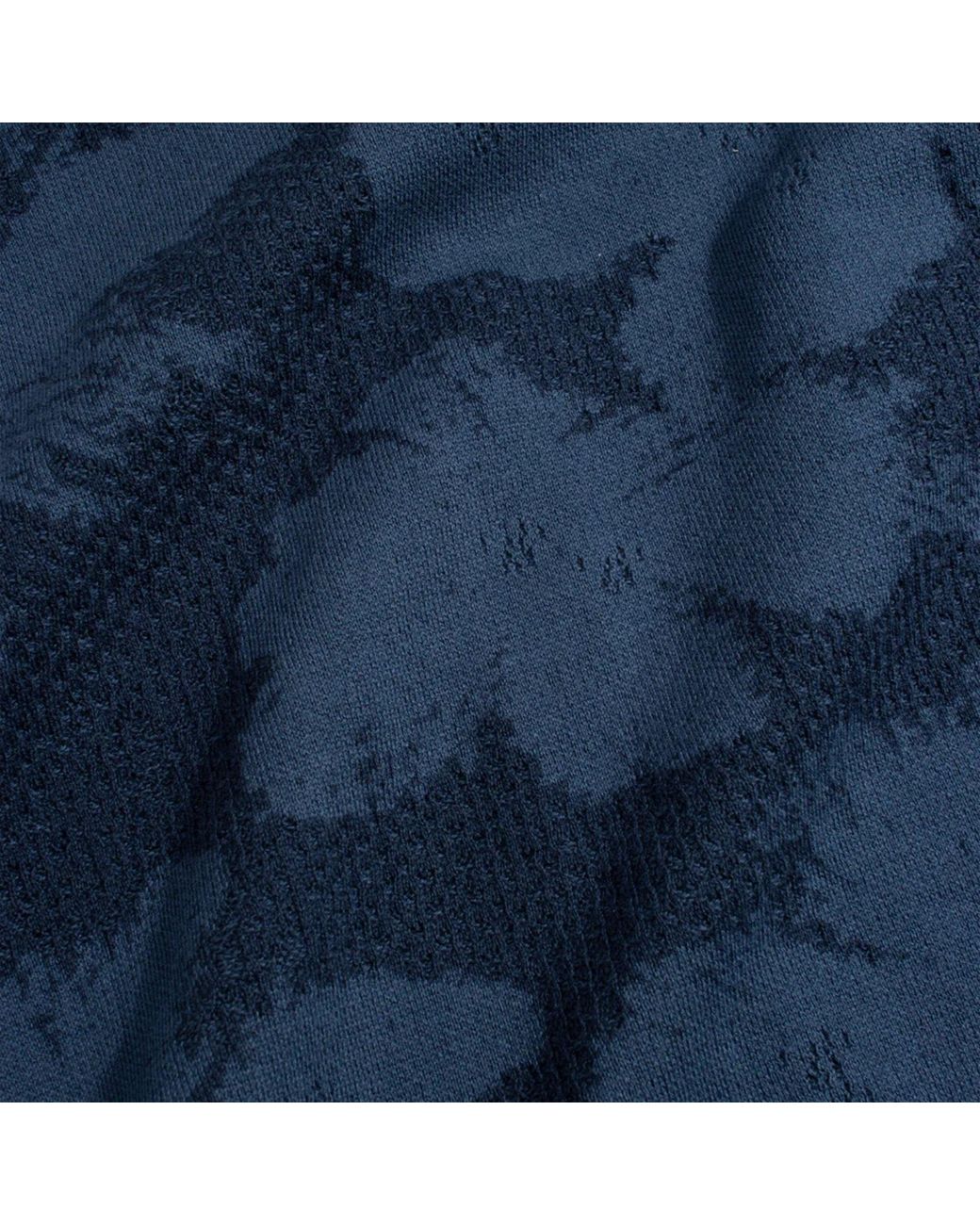 Far Afield Blue Zigger Knitted Shirt for men