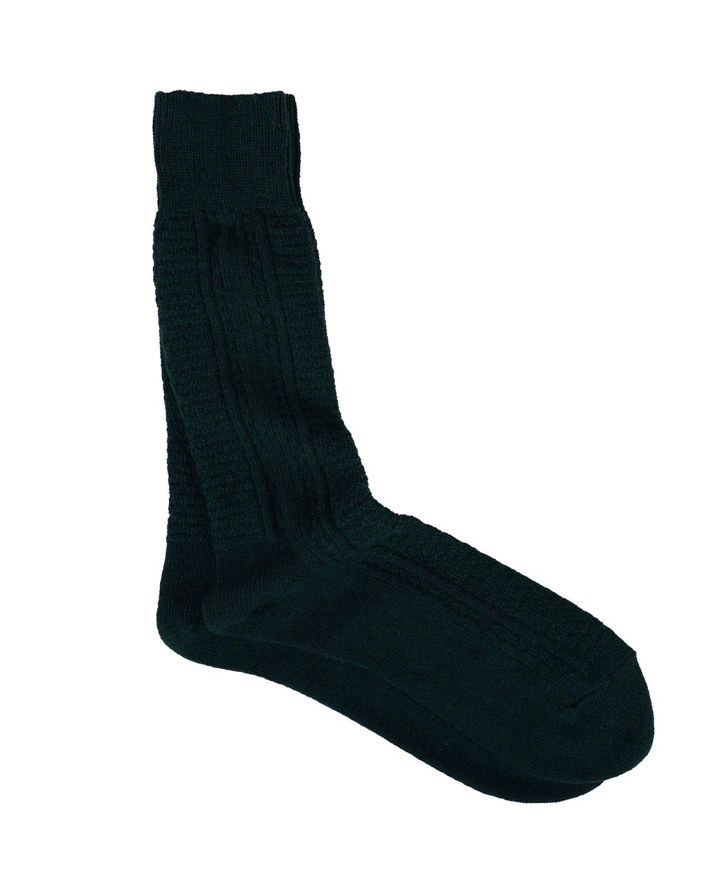 Anonymous Ism Blue Wool Cash Socks for men