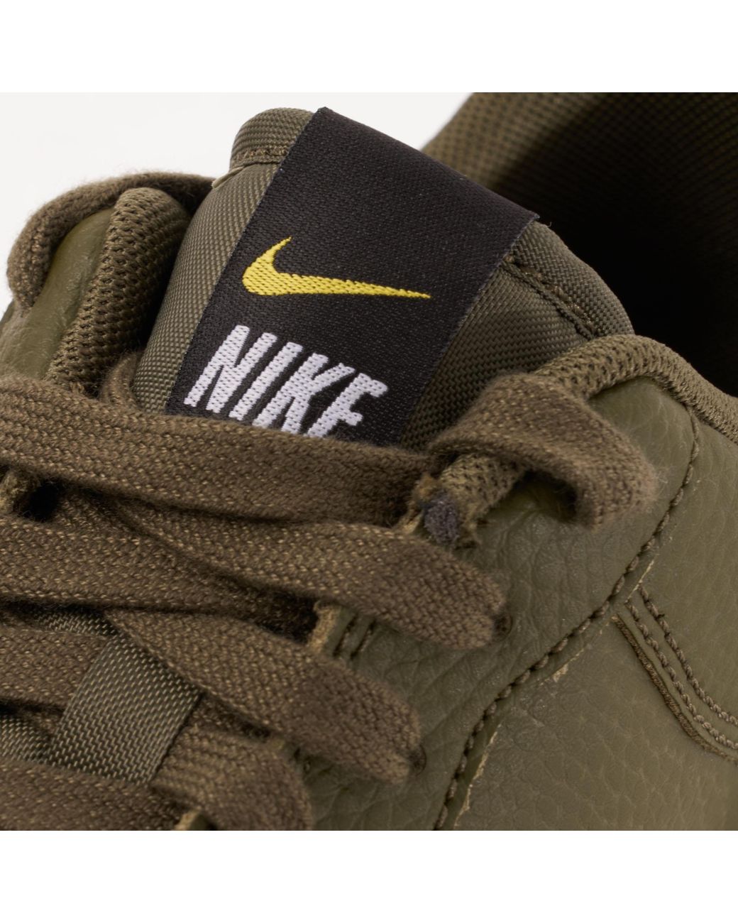 Nike Leather Air Force 1 Utility Trainers in Olive (Green) for Men | Lyst  Australia