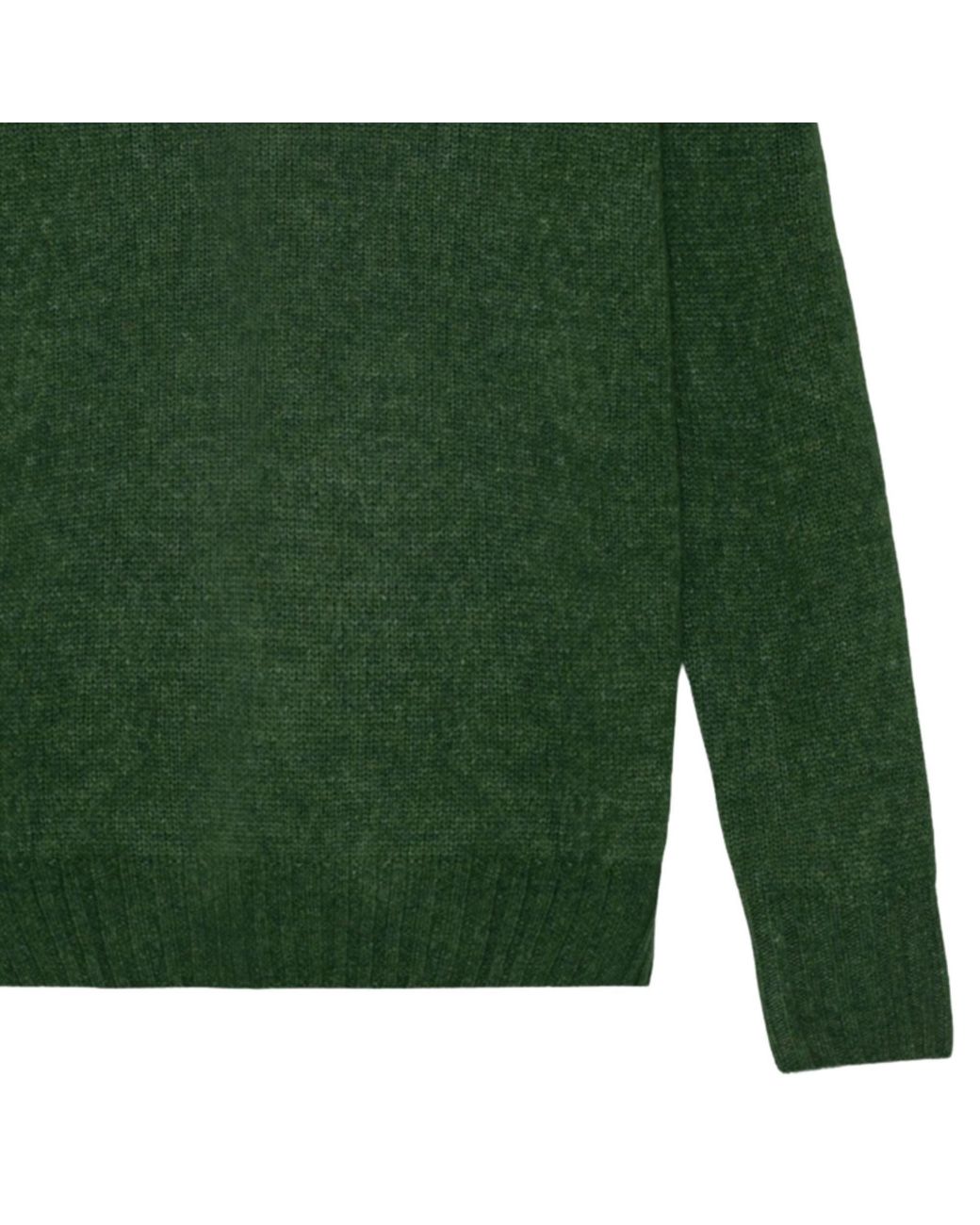 NN07 Green Lee Merino Wool Sweater for men