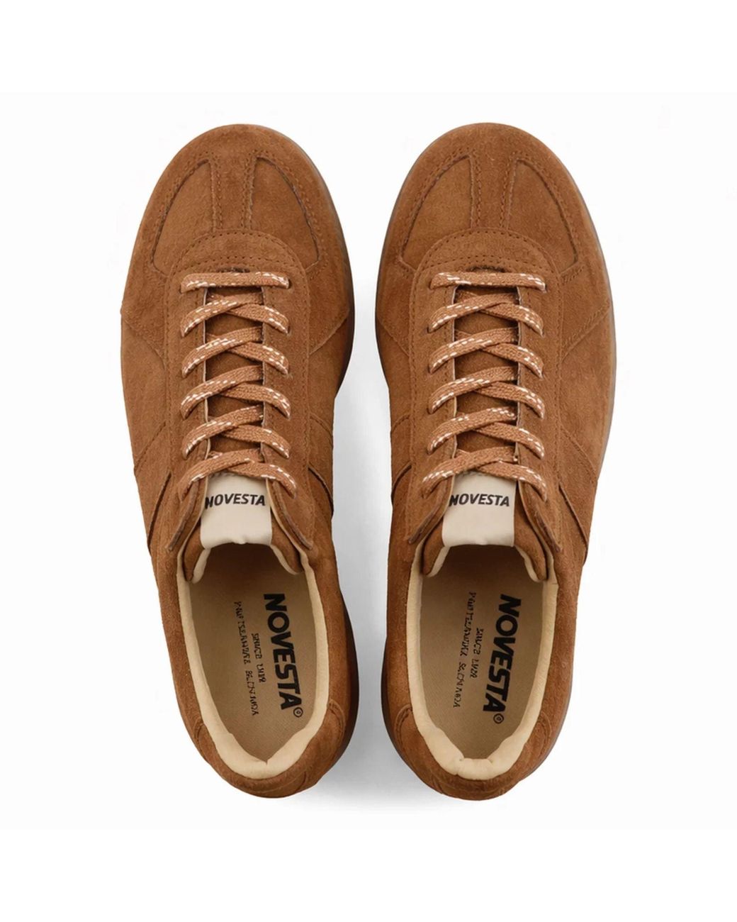 Novesta Brown German Army Trainer Gat for men