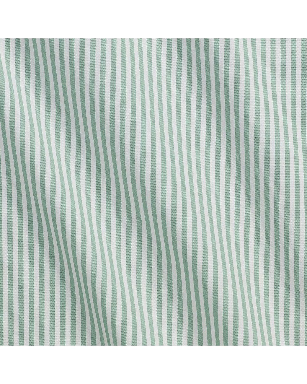Polo Ralph Lauren Blue Custom Fit Striped Stretch Poplin Shirt for men