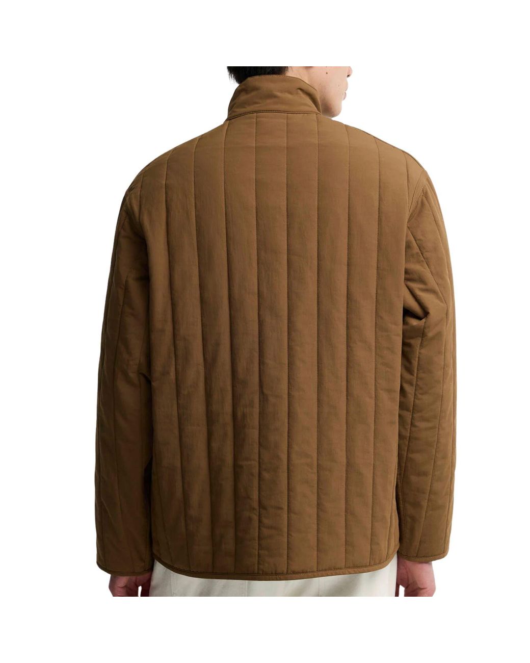Barbour Brown Endurance Quilted Jacket for men