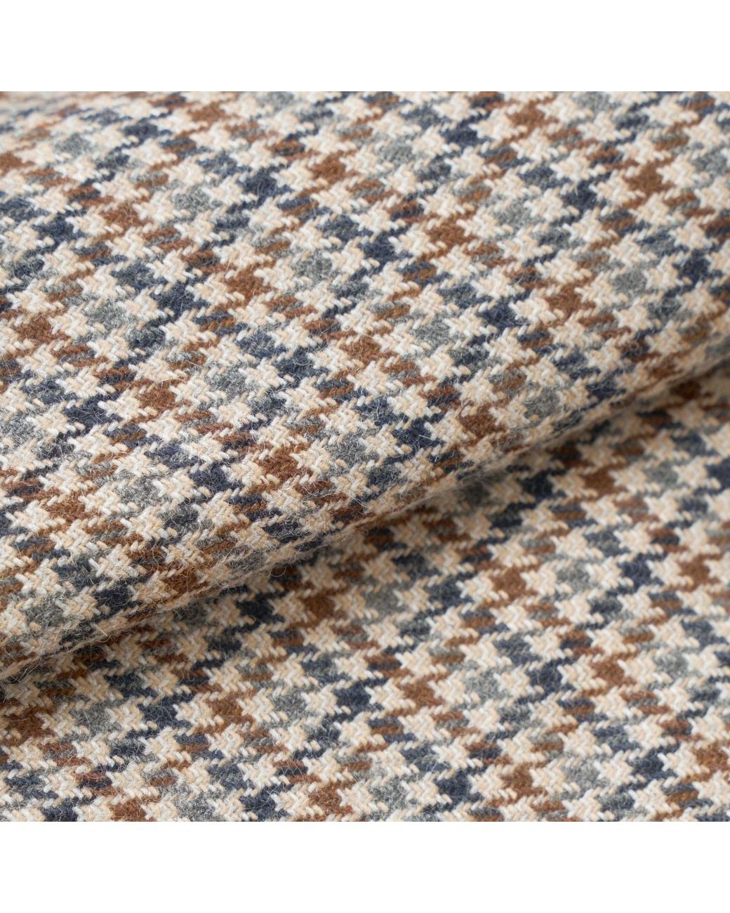 Universal Works Brown Lester Dogtooth Franck Jacket for men