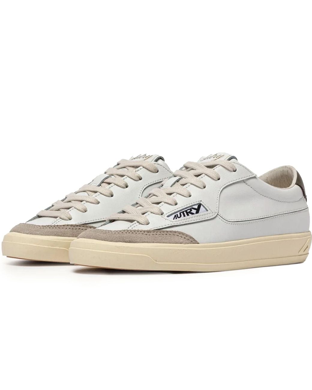 Autry White Windscape Low Sneakers for men
